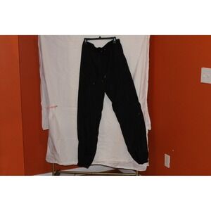 Poster Grl Black Parachute‎ Pants Bungee Joggers Streetwear Womens 1X Plus Size
